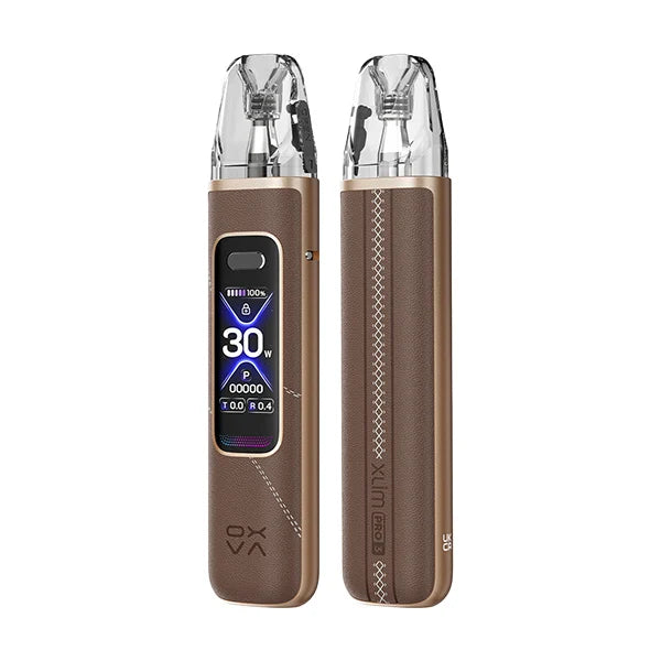 OXVA XLIM Pro 3 pod kit in Retro Brown
