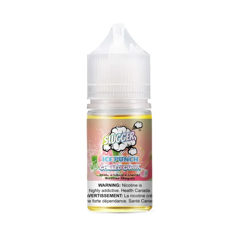 Slugger Ice Punch Chilled Guava nic salt 30ml bottle - Vape Brothers Pakistan