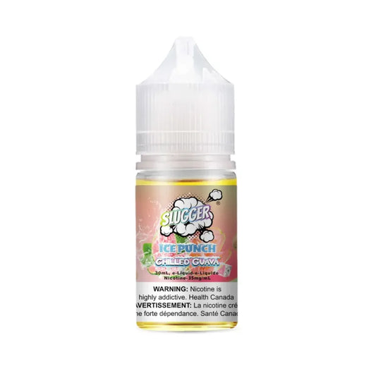 Slugger Ice Punch Chilled Guava nic salt 30ml bottle - Vape Brothers Pakistan