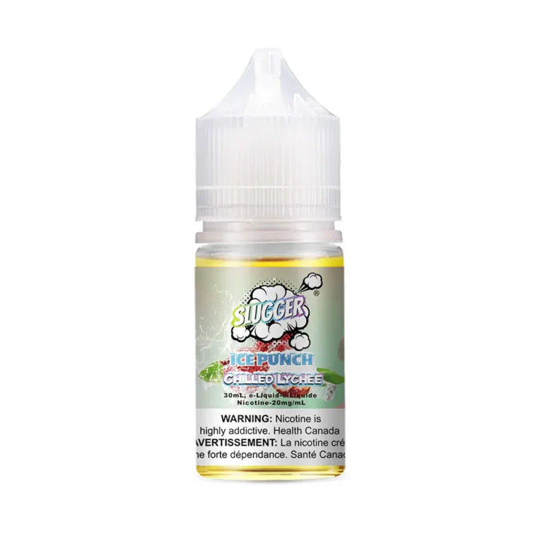 Slugger Ice Punch Chilled Lychee nic salt 30ml bottle - Vape Brothers Pakistan