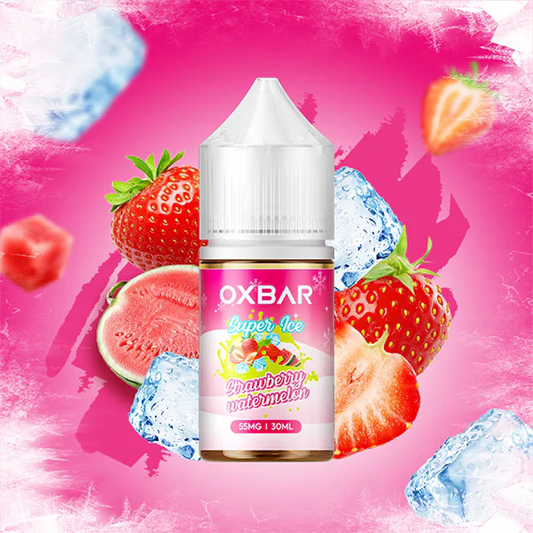 Oxbar Juices Strawberry Watermelon Nic Salt 30ml – two-fruit blend, OXVA e-liquid Pakistan
