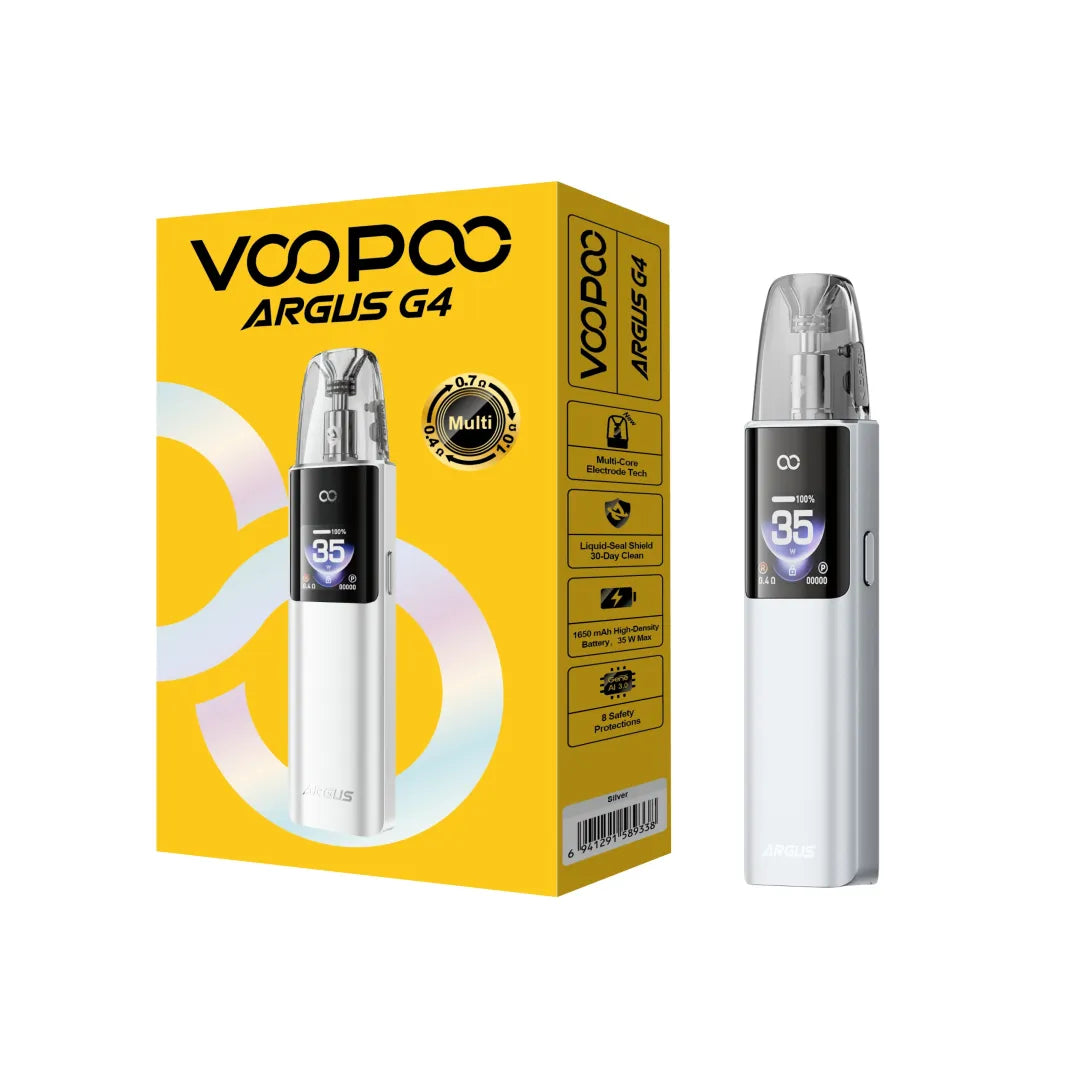 VOOPOO Argus G4, One Pod, Three Resistances
