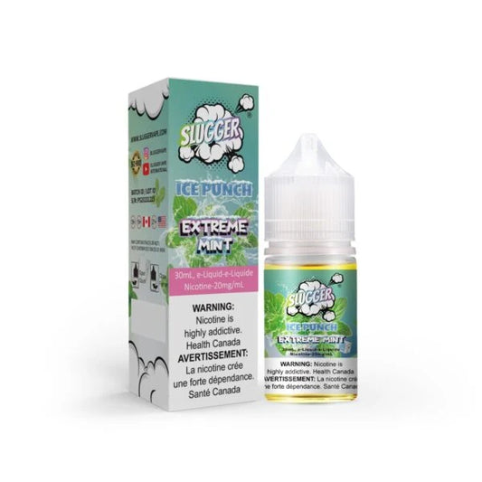 Slugger Ice Punch Extreme Mint nic salt 30ml bottle - Vape Brothers Pakistan