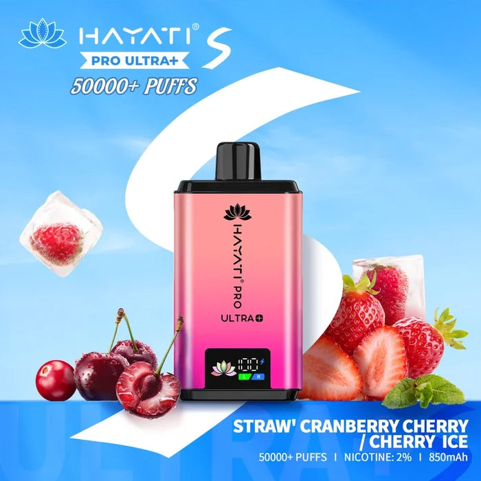 Hayati Pro Ultra Plus S dual tank kit - size shown in the hand