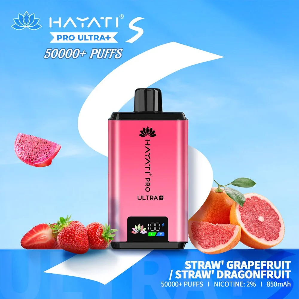 Hayati Pro Ultra Plus S dual tank kit - two units in different finishes