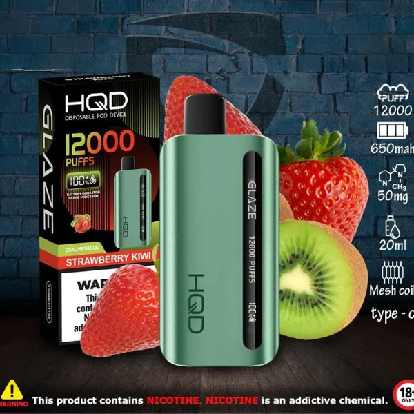 HQD GLAZE 12000 PUFFS DISPOSIBLE