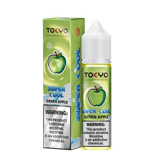 Super Cool Green Apple E-Liquid 60ML