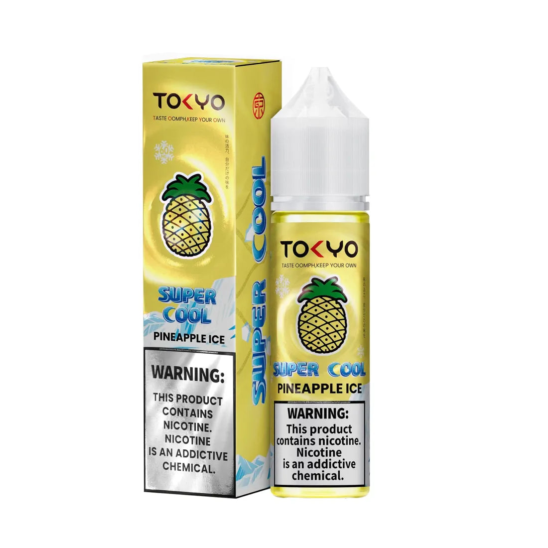 Super Cool Pineapple Ice E-Liquid 60ML