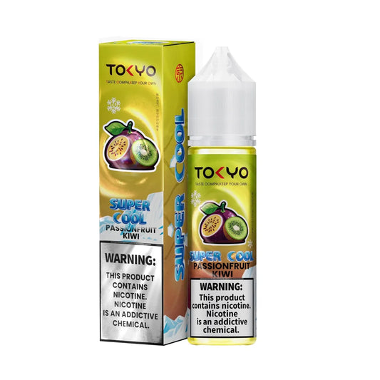 Super Cool Passion fruit Kiwi E-Liquid 60ML
