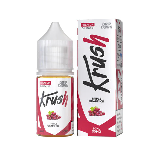 Drip Down Triple Grape Ice By Krush 30ml Series