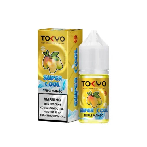 Tokyo Super Cool Triple Mango 30ml nic salt e-liquid - Vape Brothers Pakistan