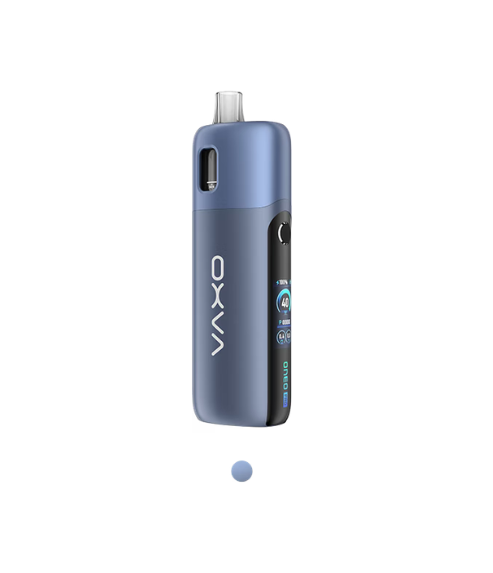 OXVA Oneo Pro 40W pod kit in Cambrian Blue, Type-C charging port