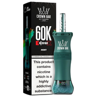 Al Fakher Crown Bar E-Hose X 60000 Puffs — 24 Flavours