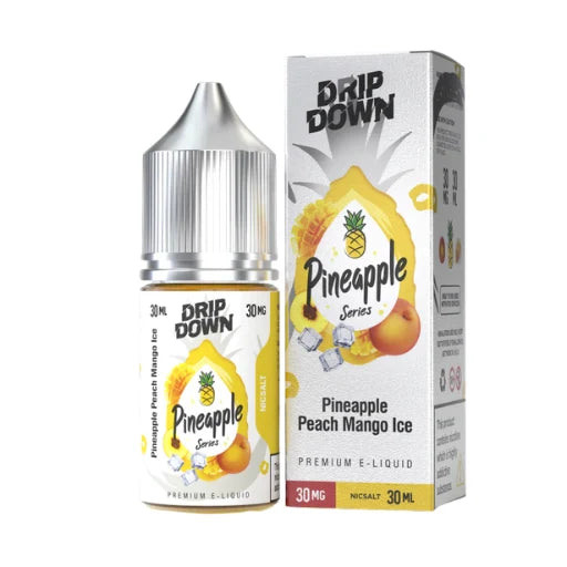 Drip Down Pineapple Series – Pineapple Peach Mango Ice 30ml
