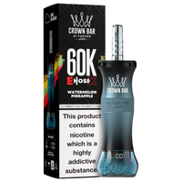 Crown Bar E-Hose X Watermelon Pineapple – 60000 puffs tropical hookah vape Pakistan