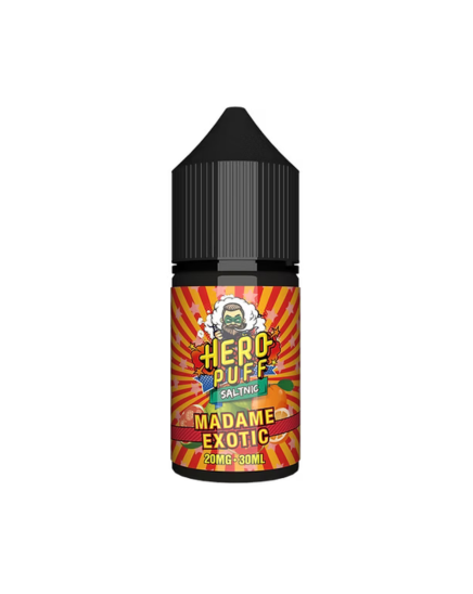 Hero Puff Guava Ice nic salt e-liquid 30ml bottle