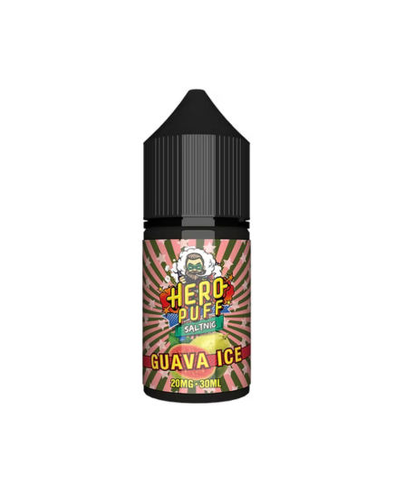 Hero Puff Passionfruit nic salt e-liquid 30ml bottle