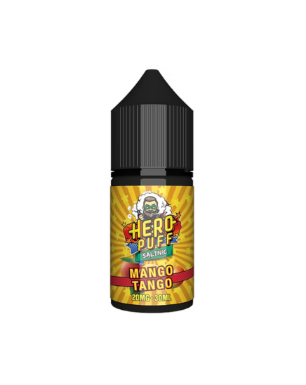 Hero Puff Pineapple Mango nic salt e-liquid 30ml bottle