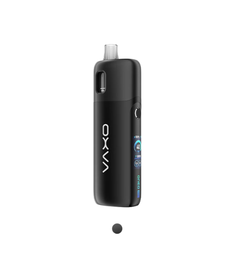 OXVA Oneo Pro 40W pod kit in Midnight Black, 2100mAh battery and 0.96 inch colour screen