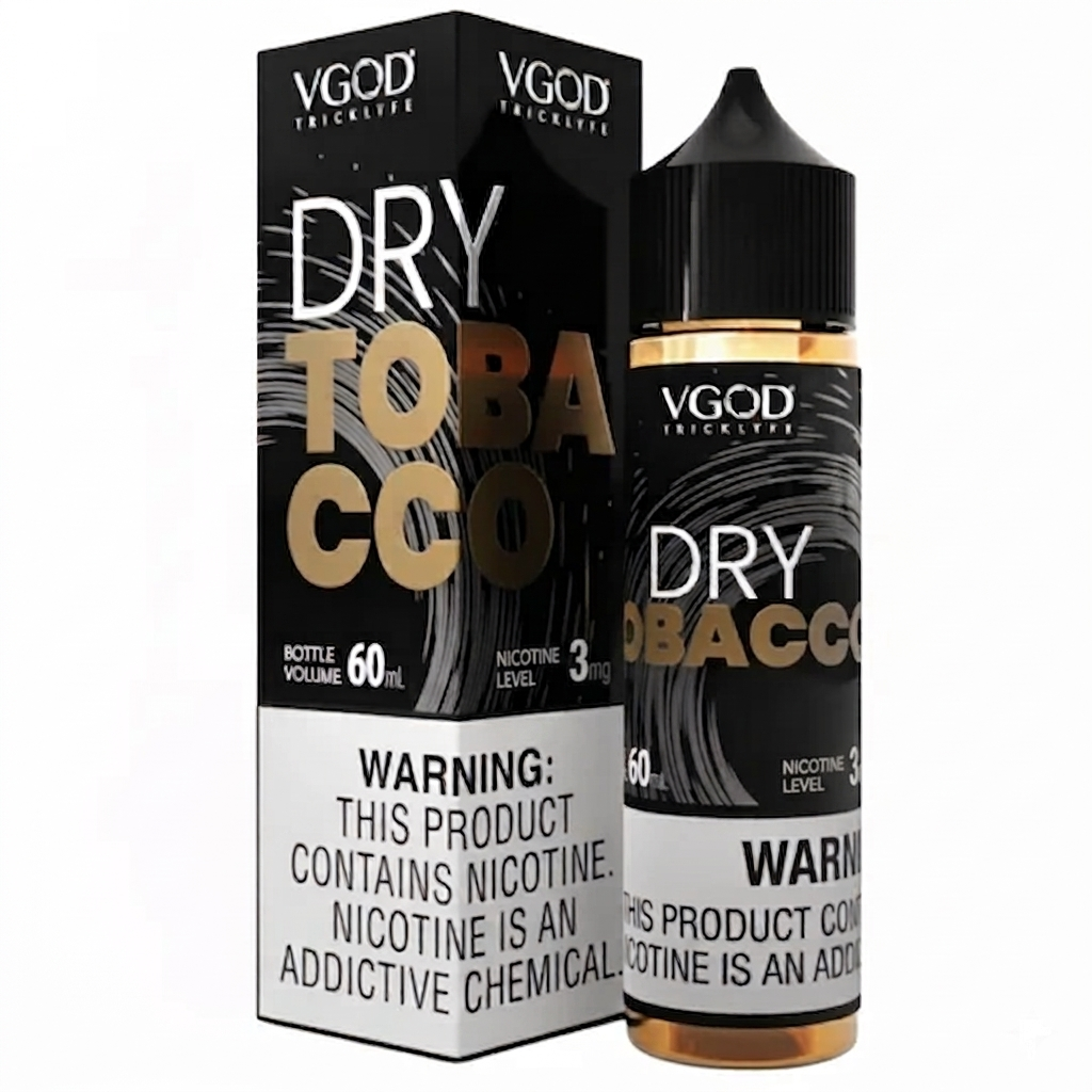VGOD Dry Tobacco Freebase E-Liquid - 60ml