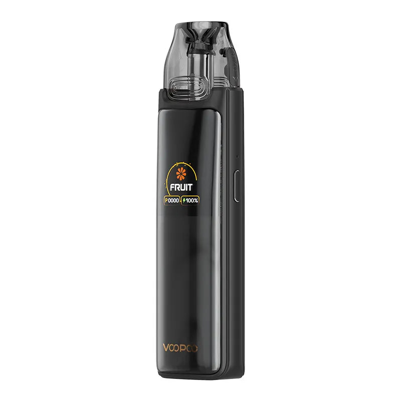 VOOPOO VMATE MAX 2 pod kit in Luxury Black, showing the USB Type-C charging port