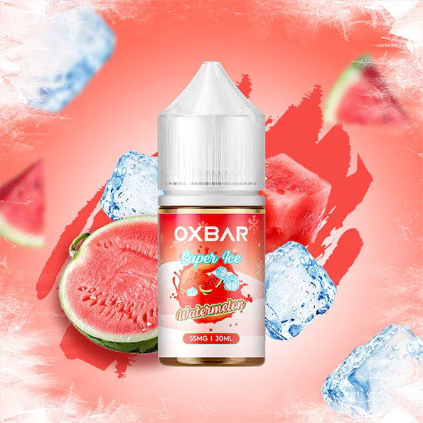Oxbar Juices Watermelon Nic Salt 30ml, 35mg & 55mg