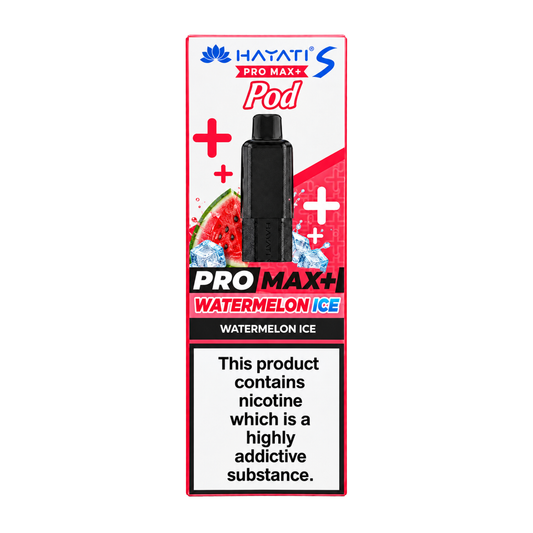 Hayati prefilled replacement pod 20mg nic salt in Watermelon Ice flavour