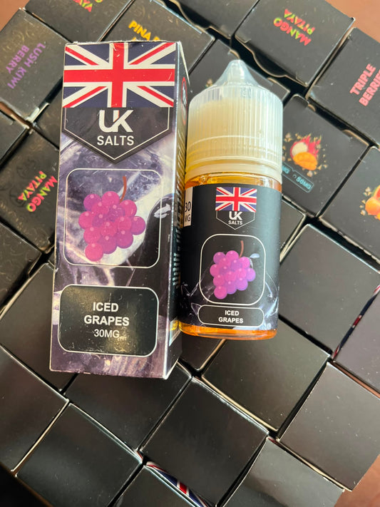 Uk Salts Iced Grapes 30ml