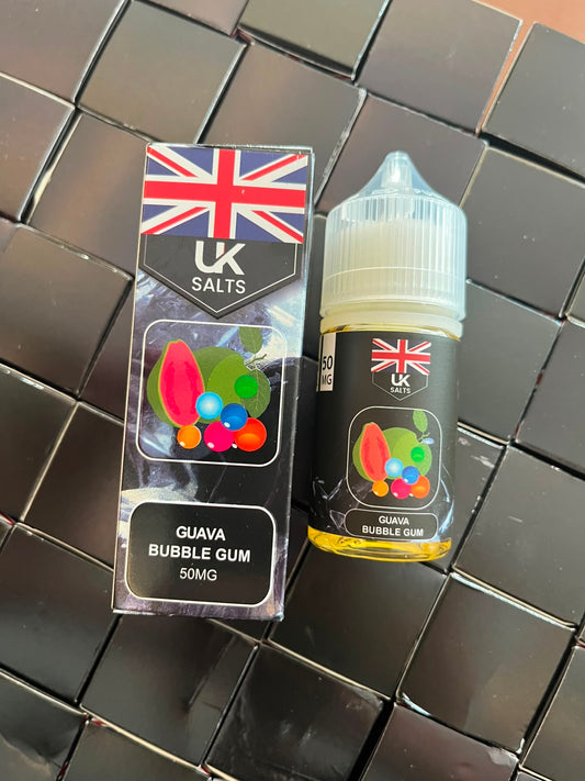 UK Salt Guava Bubblegum Nic Salt 30ml