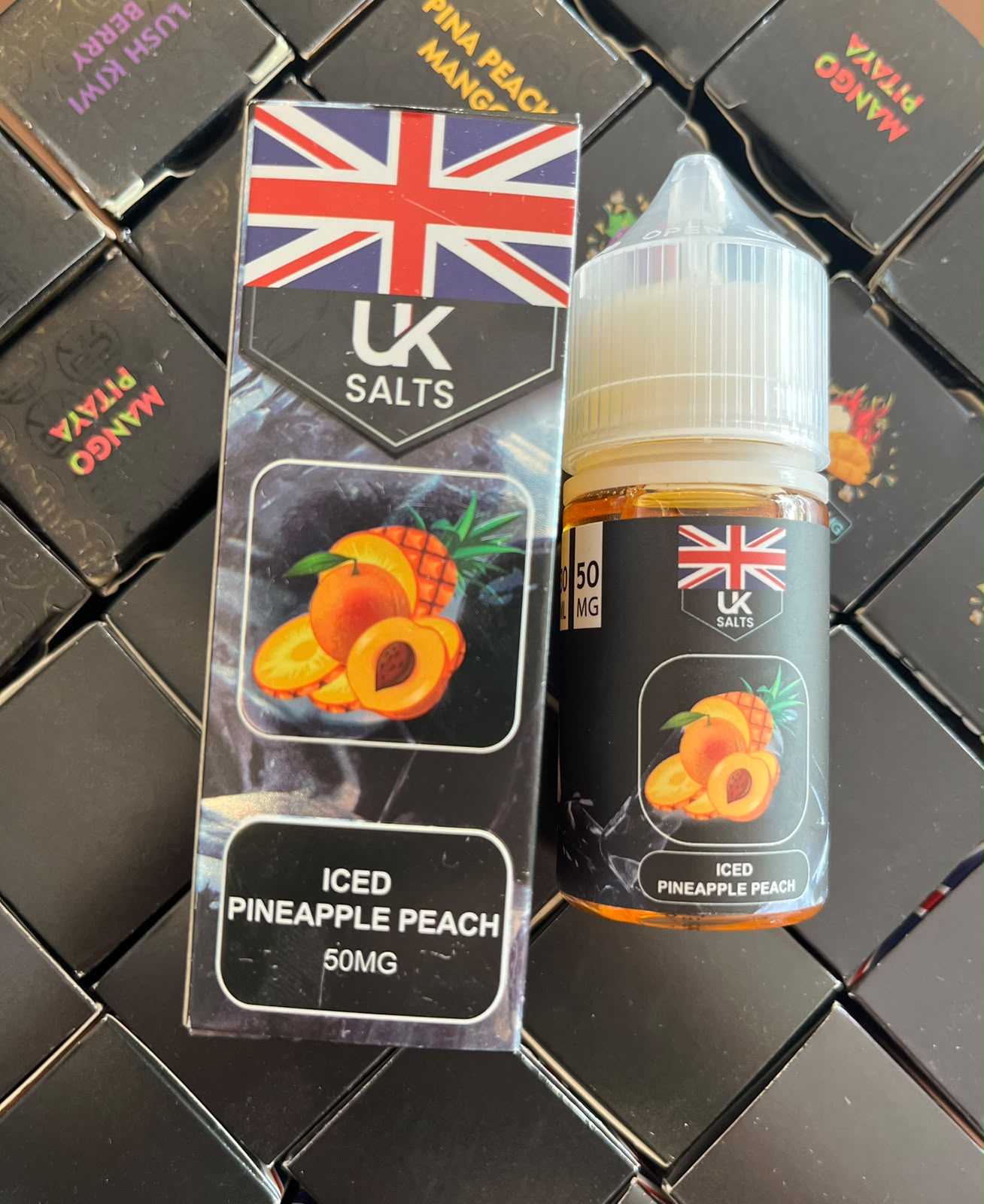 UK Salts Pineapple Peach Ice 30ml