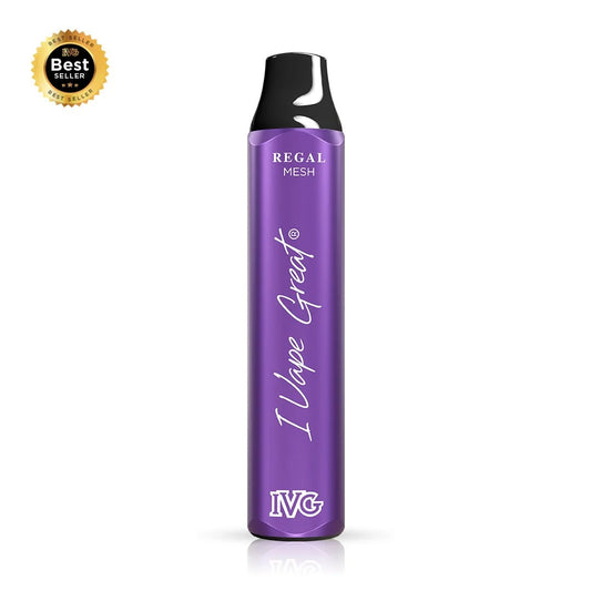 IVG Regal Aloe Grape Ice 6000 puff disposable vape