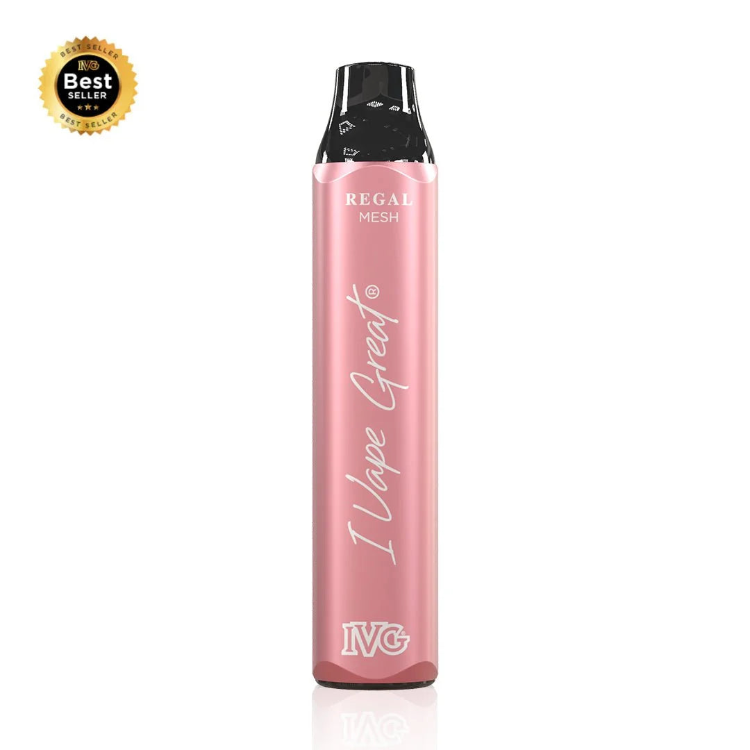 IVG Regal Creamy Strawberry Vanilla 6000 puff disposable vape
