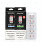 SMOK RPM 3 coils 5-pack group shot showing both mesh resistances