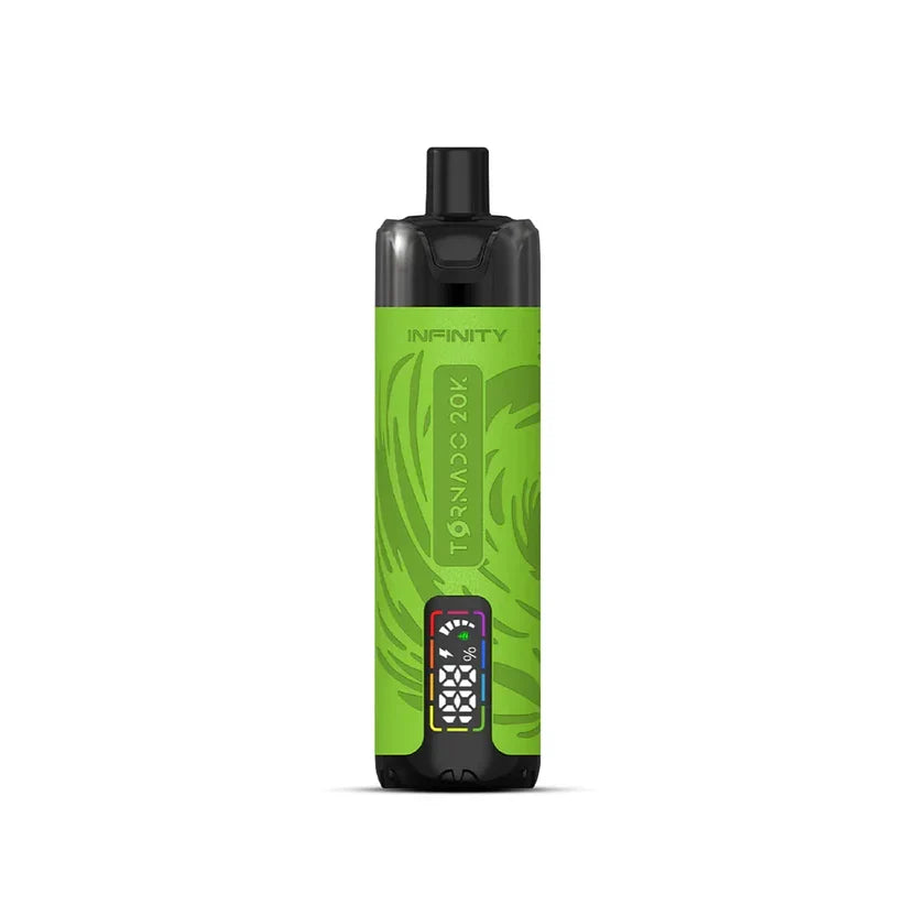 Infinity Tornado 20000 puffs disposable vape, Gum Mint Ice option