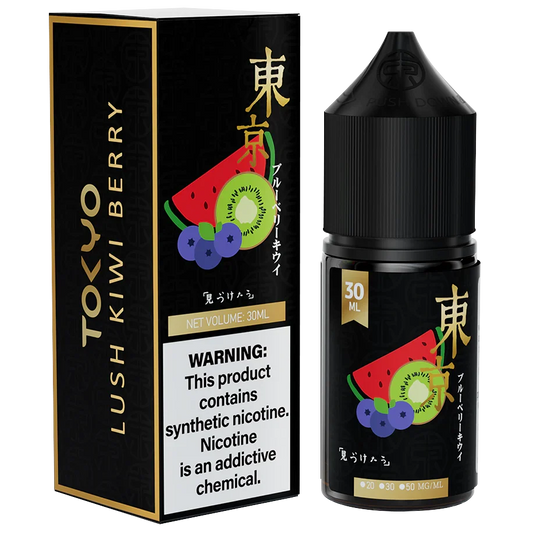 Tokyo Golden Series Lush Kiwi Berry 30ml nic salt bottle — Vape Brothers Pakistan