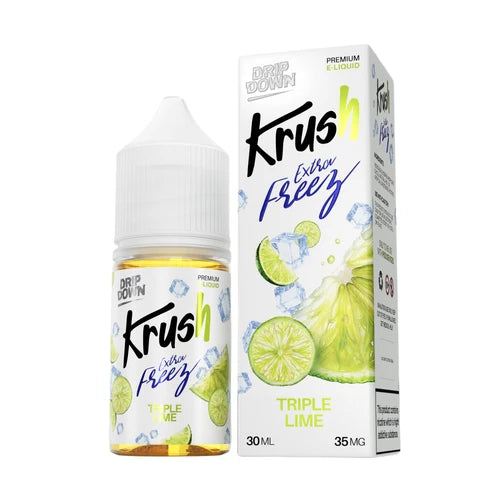 New Triple Lime 30ml - Dripdown Krush series Extra freez