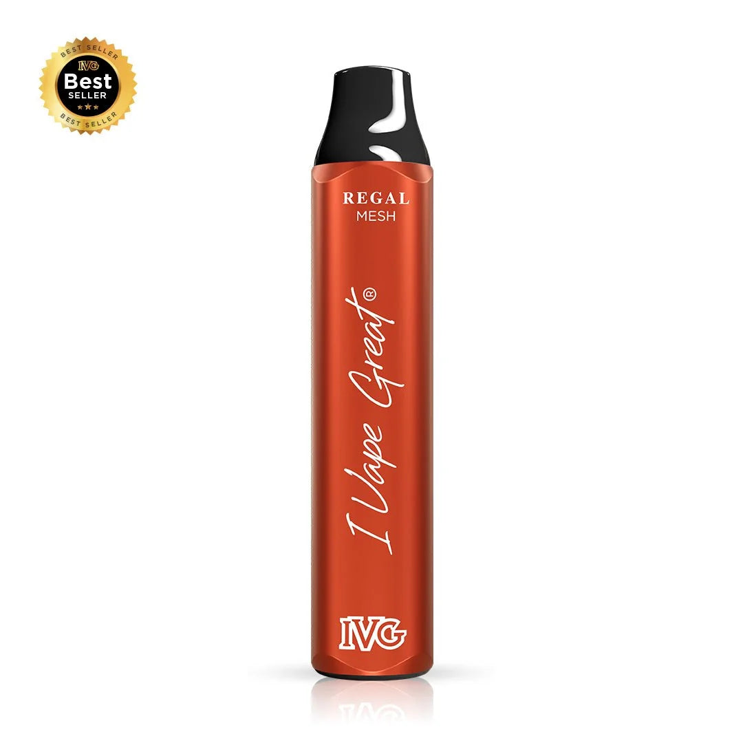 IVG Regal Strawberry Mango Ice 6000 puff disposable vape