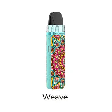 Uwell Caliburn G3 Lite Pod Kit 25W 1200mAh in Weave pattern, highlighting its textured aesthetic
